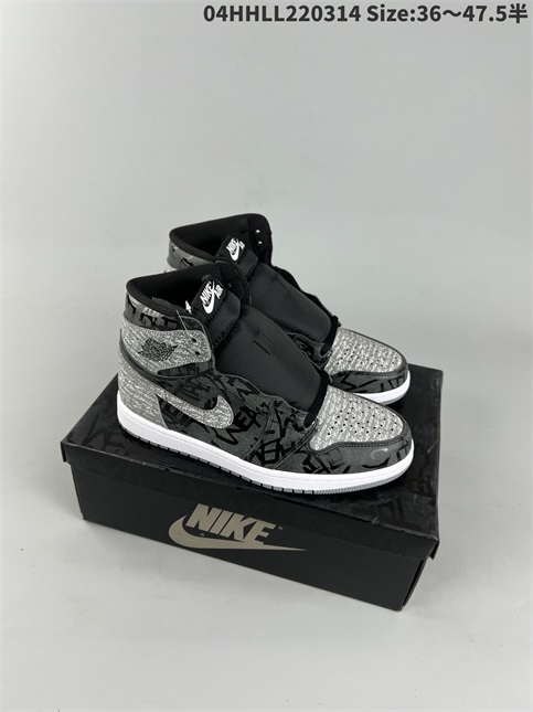 women air jordan 1 shoes HH 2023-3-21-022